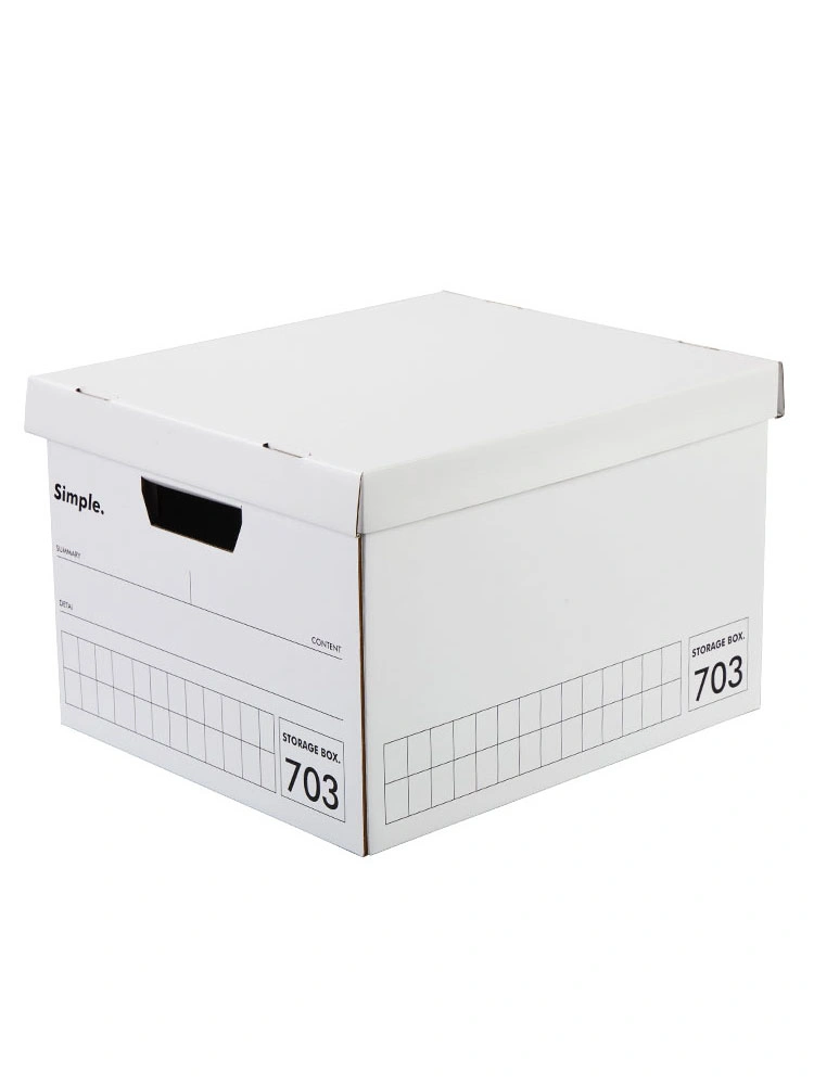 Bespoke Multi-Size Document Packing Book Carton Department Store Storage Box