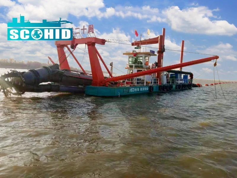 Alta calidad CSD650 equipado con eficiente bomba de Dredge de trabajo multiuso barco Precio de fábrica Ventas directas