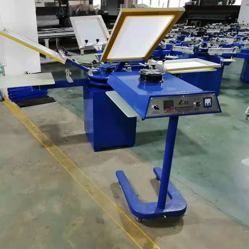 Spm 4/6/8 Colors Manual Screen Printing Machine for T-Shirt/Non-Woven Bags