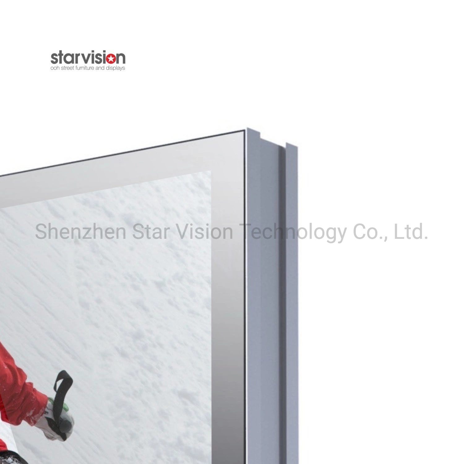 Floor Stand 6 12 Sheet Customize Outdoor Double Faces Billboard Mupi Light Box Advertising