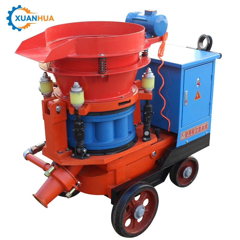 Underground Mining Equipment Jet Spray Machine Dry Portable Small Shotcrete Gunite Machine Price