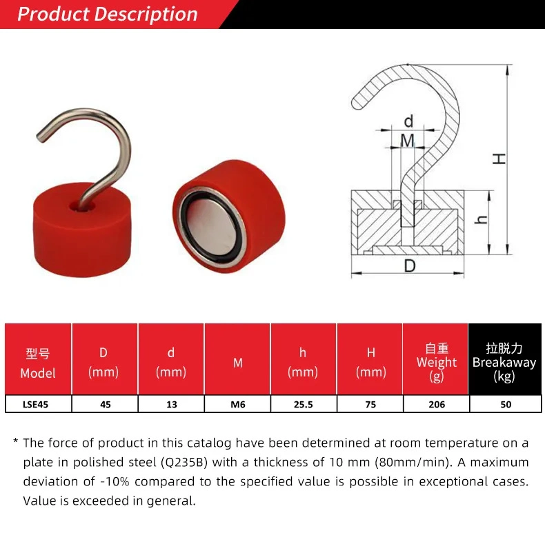 Strong NdFeB Adhesive Hook Installation