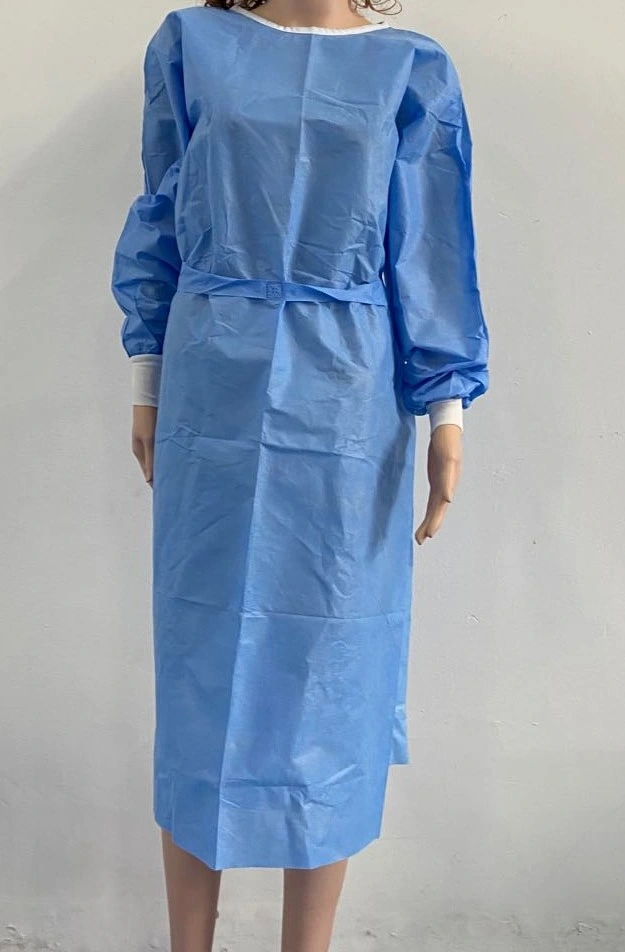 New Product Isolation Suit Protective Clothing Surgical Isolation Gown Suit with ISO CE Cert