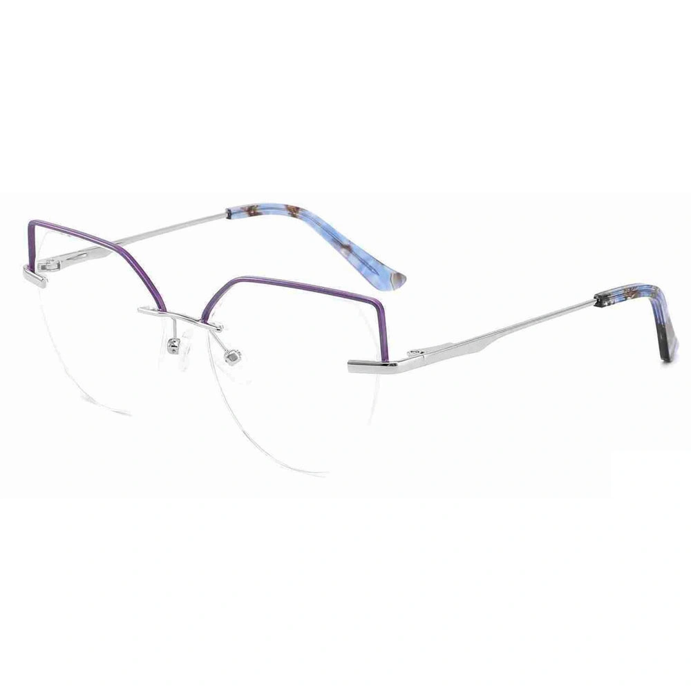 Cat Eye Women's Anti Blue Light Eyeglasses Frame Fashion Vintage Eyeglasses Optical Frame Wholesale in Miami