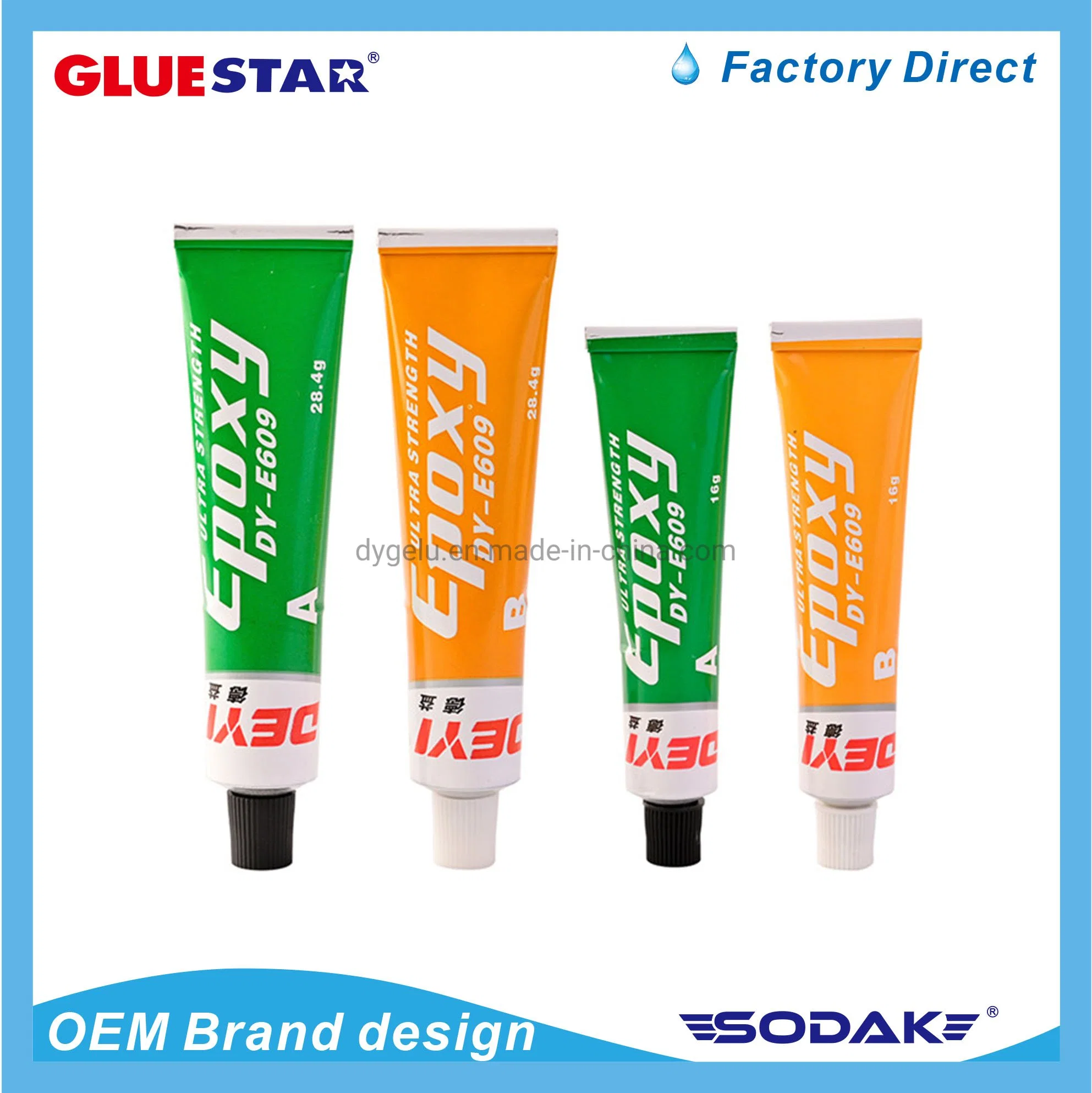 Colle époxy adhésive polyvalente compétitive Ab Glue