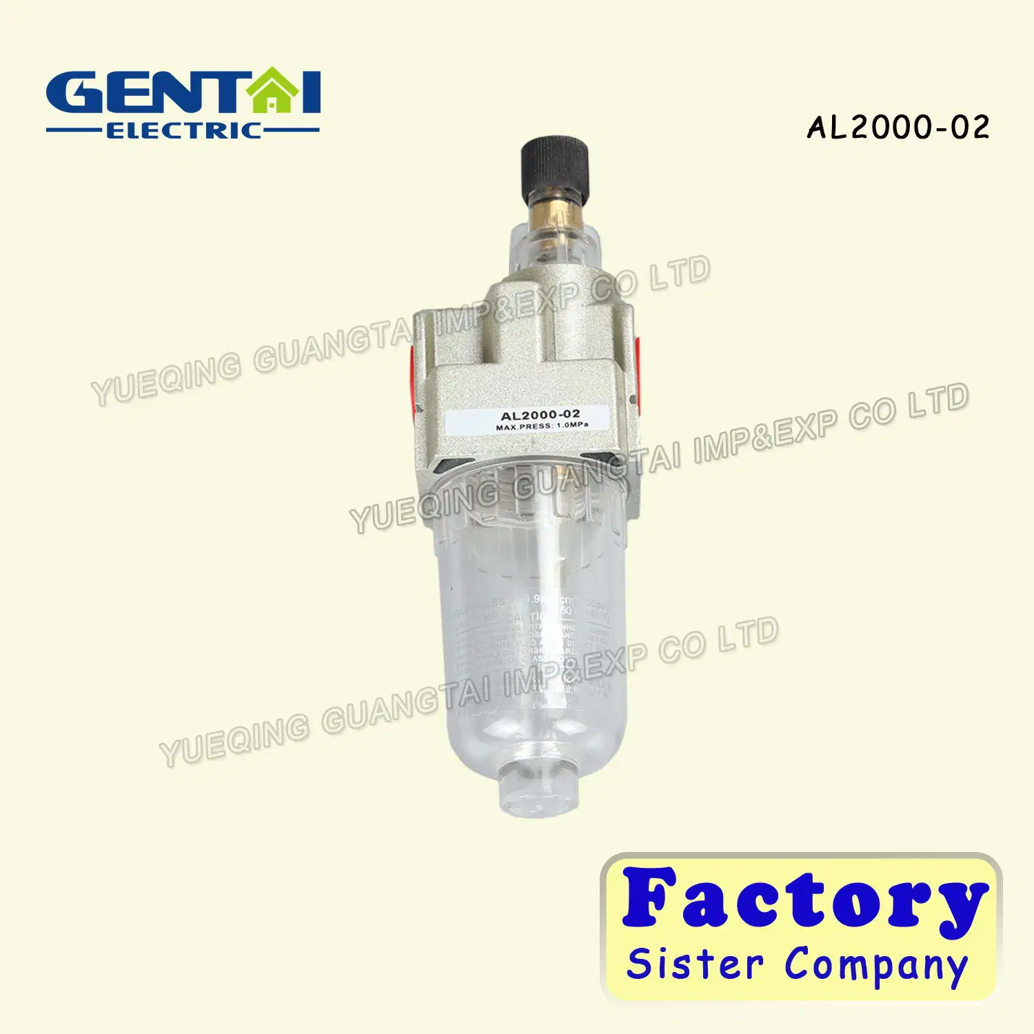 Af5000-10 neumática de la serie AF Fuente de aire del compresor del filtro de tratamiento