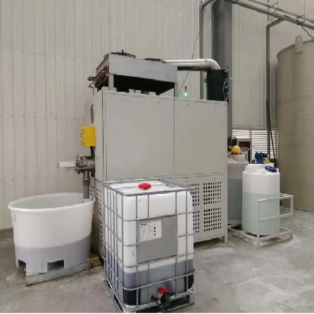 High Efficiency Low Temperature Vacuum Evaporator System for Metal Plating