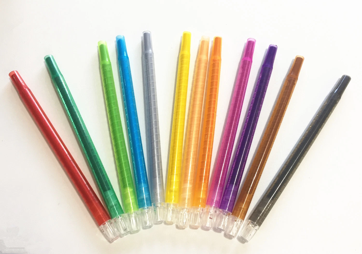 Plastic Rotatable Crayon with Enhance Mine