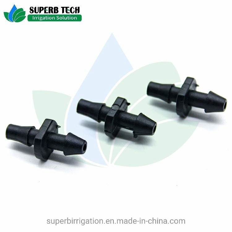 Greenhouse Irrigation System Arrow Dripper Fitting Two Branches Adaptor for Mircro Tube