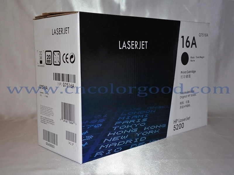 Q7516A Original Laser Black Toner Cartridge 16A for HP Laserjet Printer Machine 5200