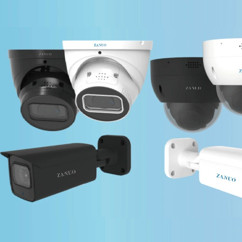 China Made Zanuo Brand Cheap CCTV 2MP 4MP OEM Surveillance Spy Bullet IP Security Camera Price Same Dahua Factory Camera