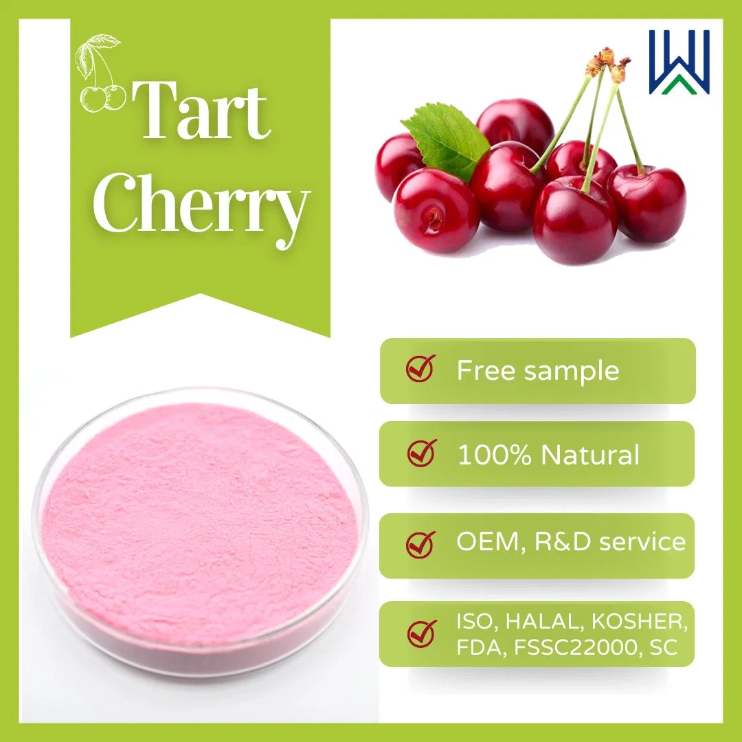 30 Years Manufacturer Tart Cherry Extract Powder Nutritional Supplements