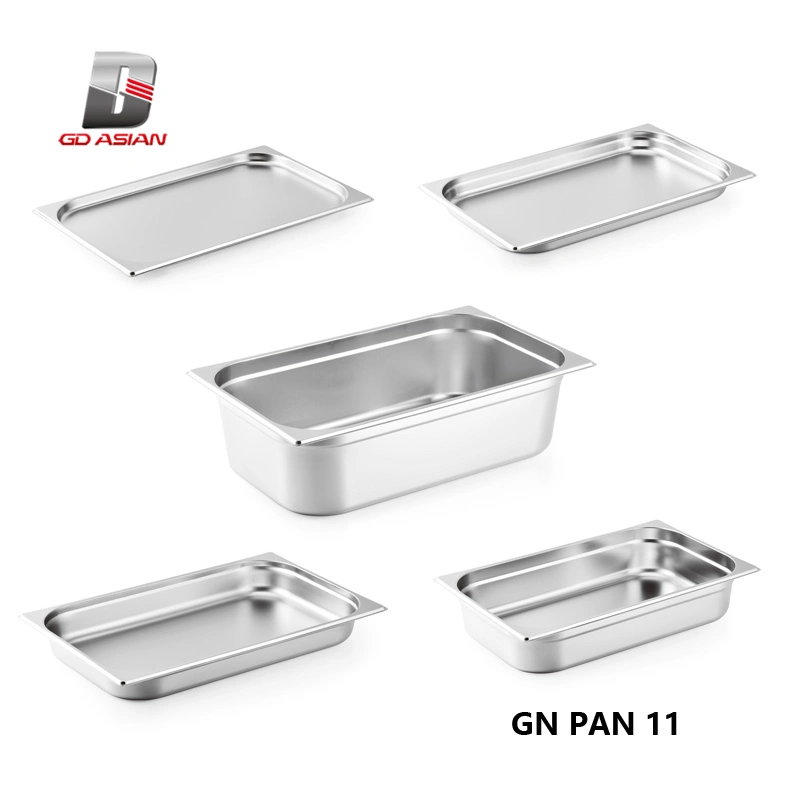 All Size Stainless Steel Gastronorm Food Container Pan