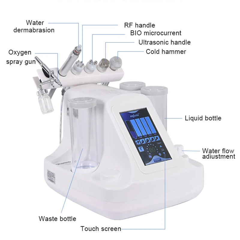 Hydra oxygène bulles soin du visage de rajeunissement machine de gros