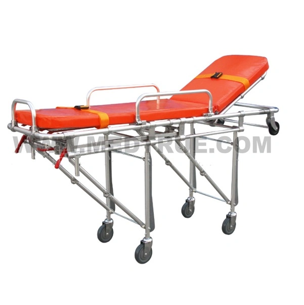 CE/ISO de aluminio de médicos aprobados Aloy emergencia ambulancia Camilla Plegable de rescate (MT02021001)