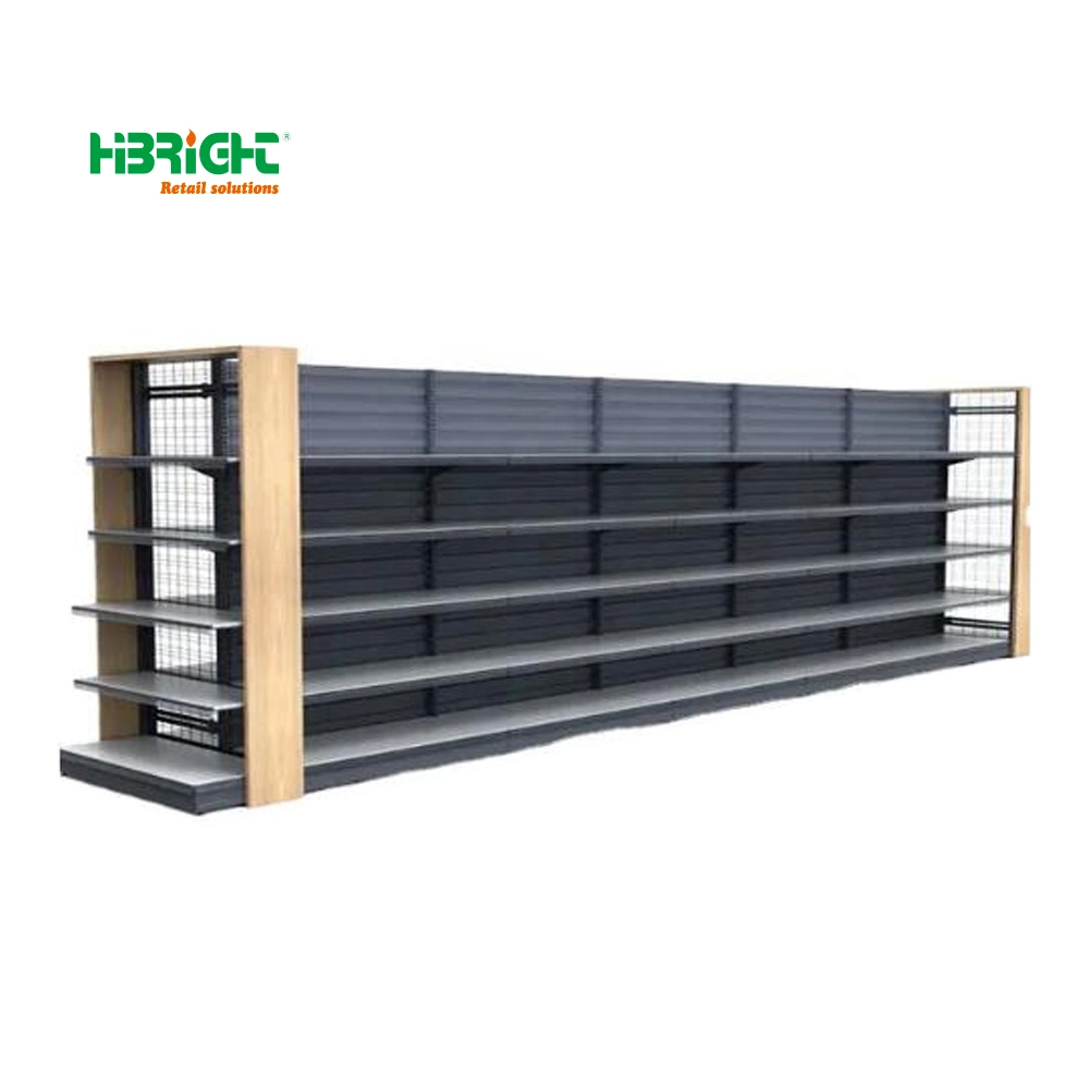 Modern Retail Shop Gondola Shelving System Display Units Shelves Supermarket Rack