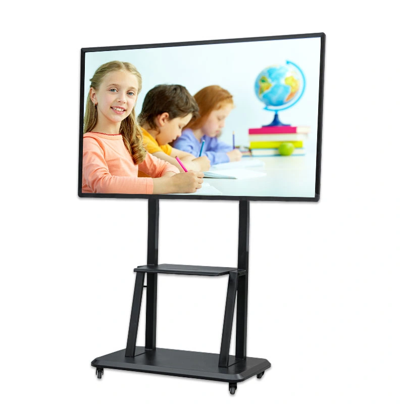 Customize Android/Windows System 20 Points Touch Screen Interactive Flat Panel Smart White Board for School Office