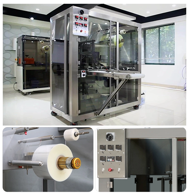 Automatic High quality/High cost performance  Perfume Box Cellophane Packaging Overwrapping, Small Cellophane Wrapping Machine