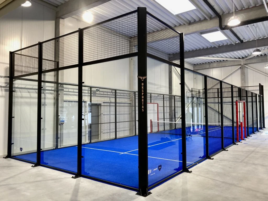 2023 Hot Selling Panoramic Padel Court Canchas De Padel Outdoor for Mexico