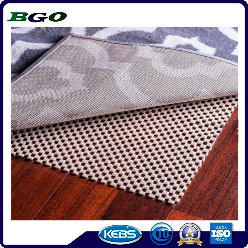 Eco-Friendly 400g/420g/440g White PVC Foam Non-Slip Mat Carpet Underlay