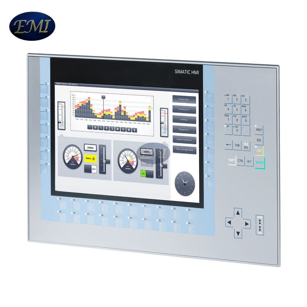 Nuevo y original 6AV2124-1AX01-0mc0 12"Panel de Pantalla TFT panorámica Funcionamiento táctil PLC controla