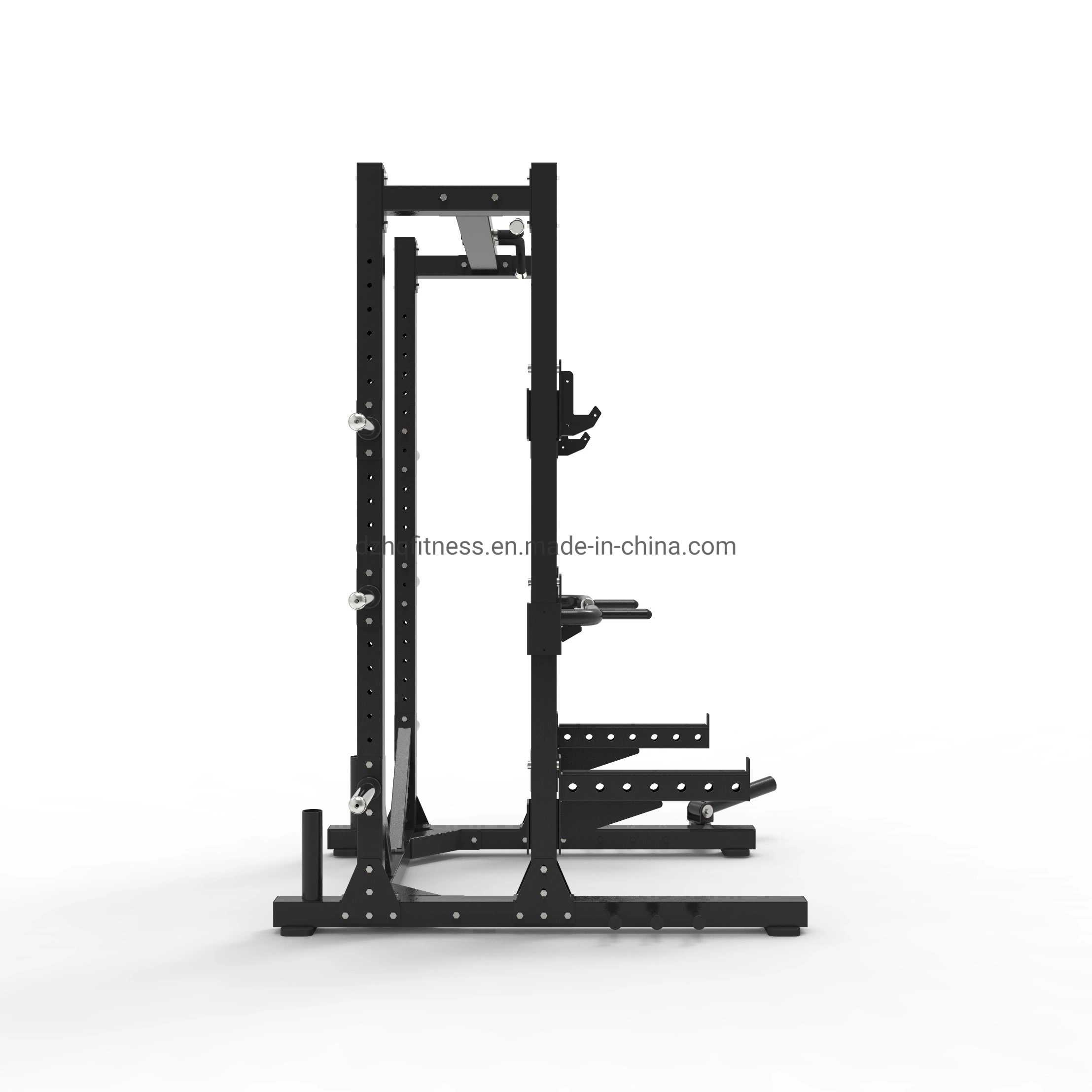 Professionelle Kommerzielle Free Weight Lifting Gym Fitness-Geräte Einstellbare Squat Rack