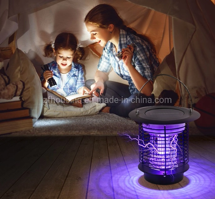 Solar Outdoor Waterproof Lawn Lights and Mosquito Trap Lamp for Family House Zf-Ol-029