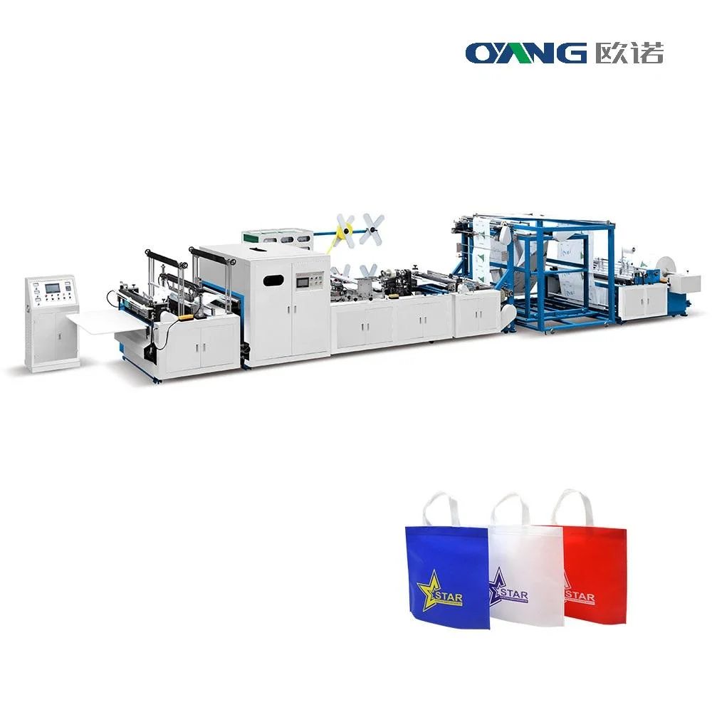 Heat-Sealing Cold-Cutting Customized Allwell Easy to Maintenance Advanced Design Shopping Bag Machine with Factory Price