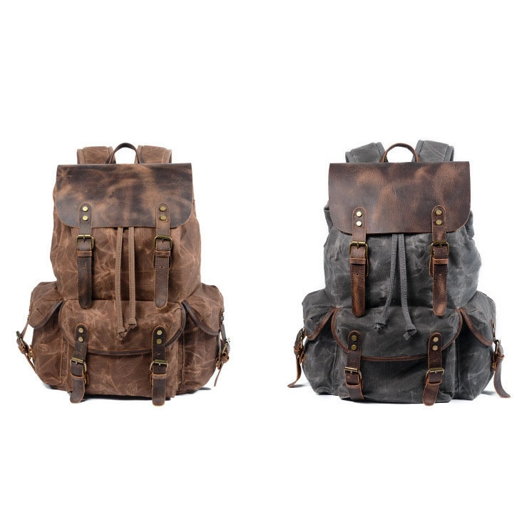 Mochila Gym Custom Camping Bag Großhandel/Lieferant Designer Canvas Drawstring Rucksäcke Leder Schule Wasserdicht Tactical Business Preis Große Laptop Kamera Rucksack