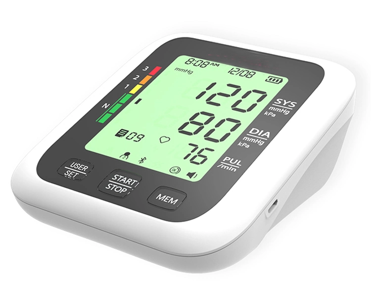 Digital Arm Blood Pressure Monitor for Home Use with Large LCD Display