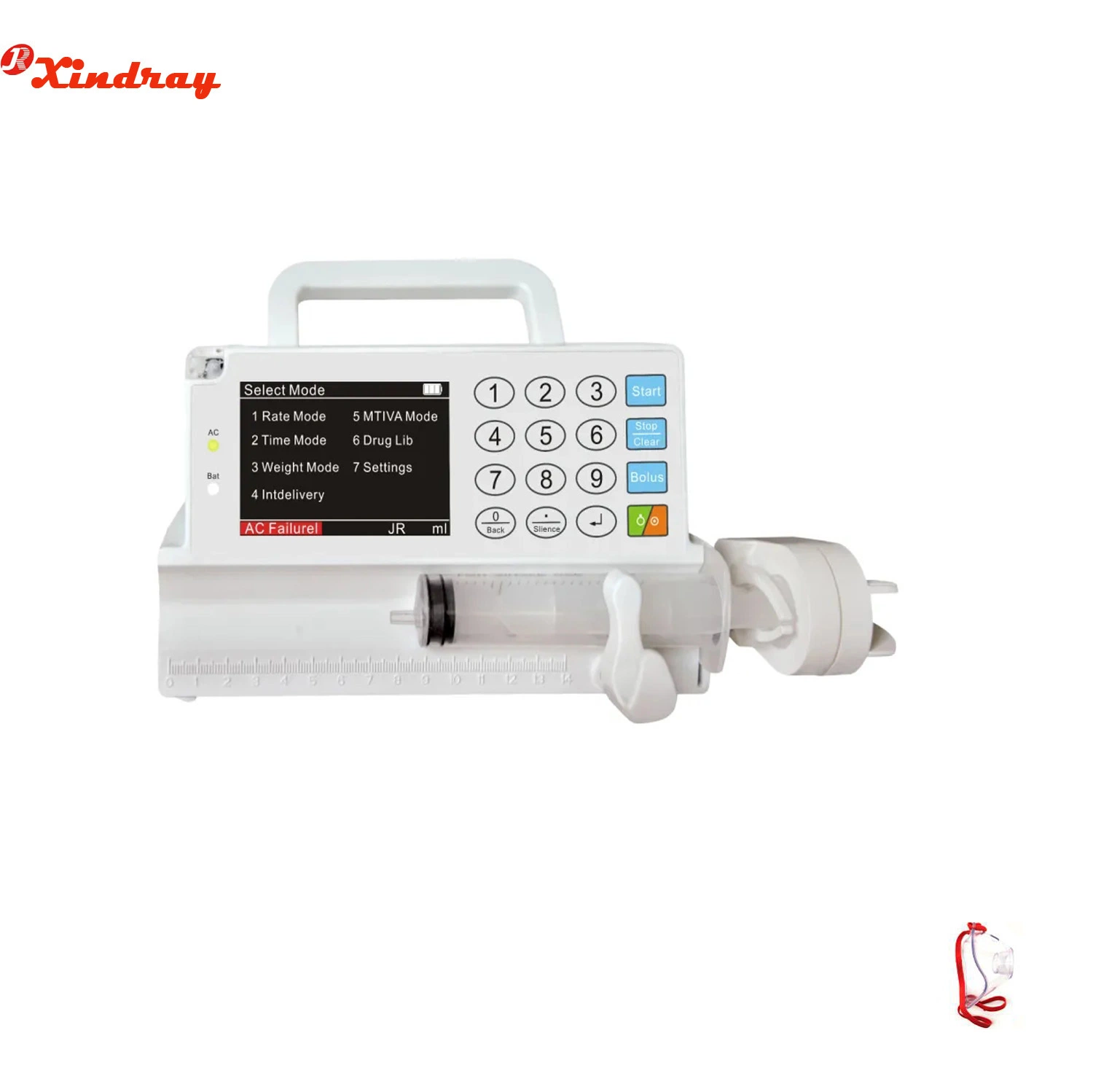 Smart Patient Machine with Durability and Reliability Syringe Pump