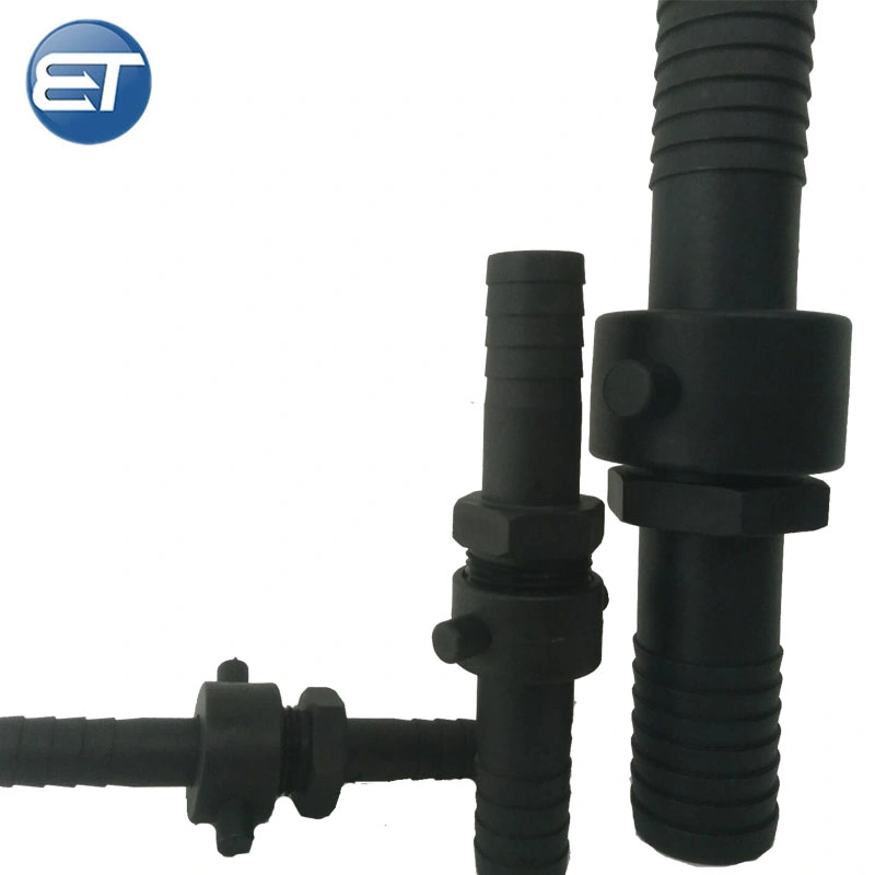 Light Weight PP Lug Black Pipe Fittings Hydraulic Hose with Compact Size