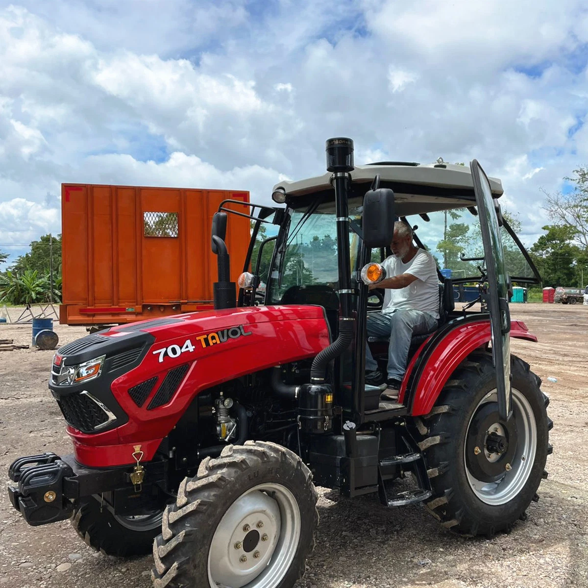 4WD roda mini jardim compacto explorações agrícolas de Alimentação do Trator com certificação CE