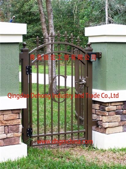 Custom Ornamental Security Wrought Iron Gates