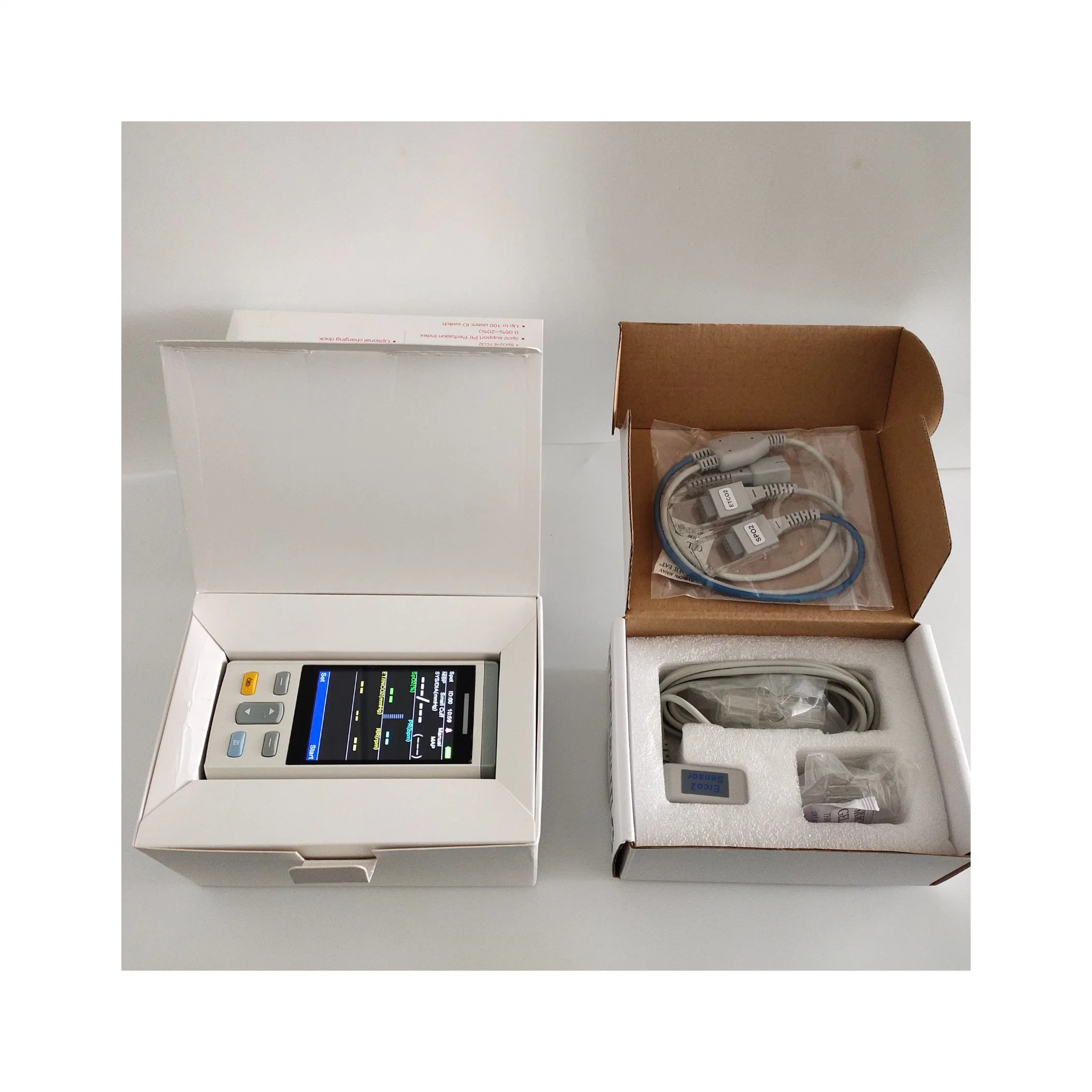 PC100EV Veterinary Capnography Device with SpO2 NIBP