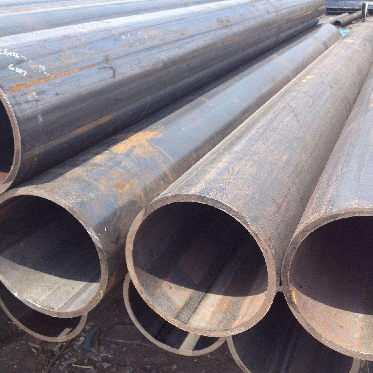 API 5L Large Diameter Carbon Steel Mild SSAW Spiral Welded Steel Pipe for Steel Piling