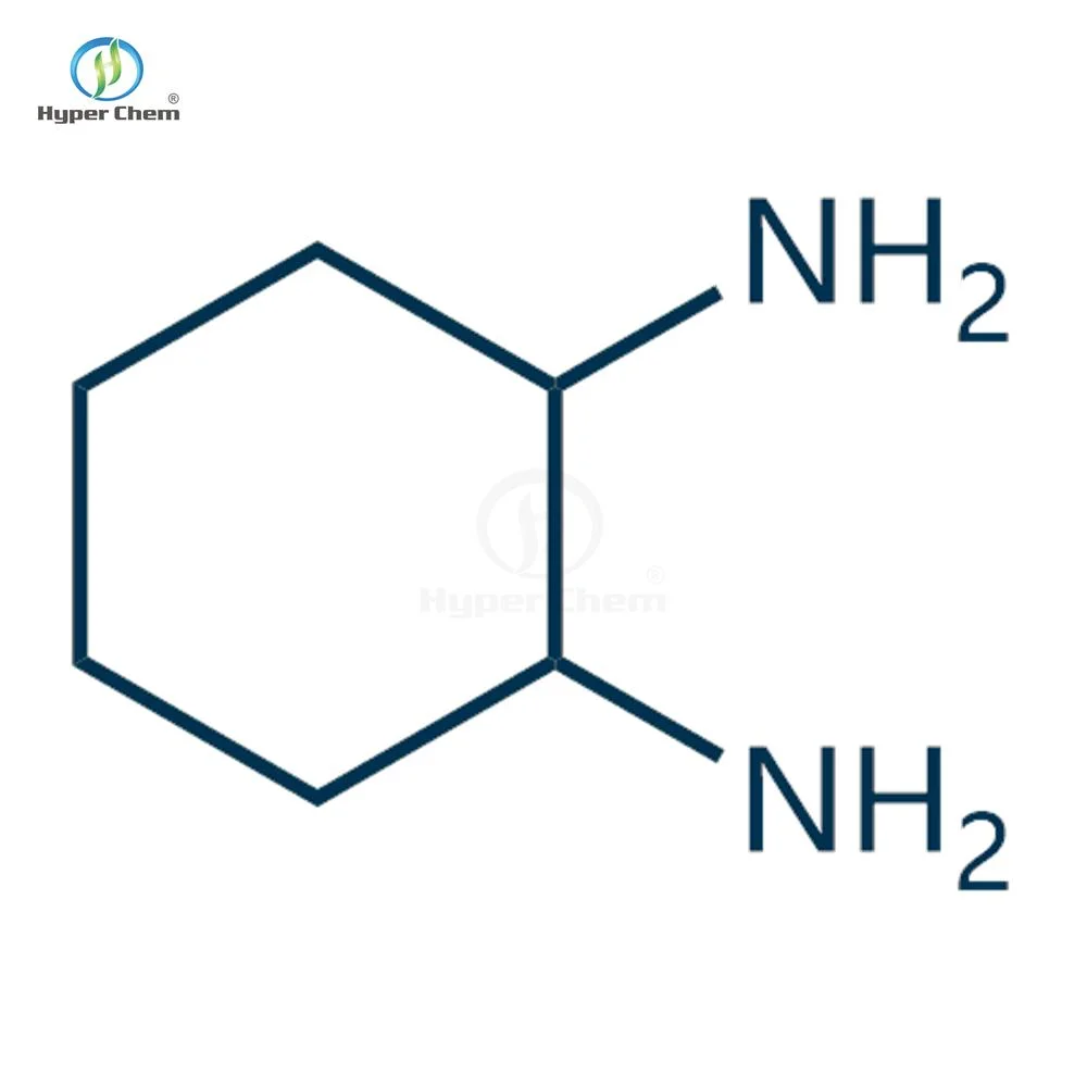 Ficha intermédia de fornecimento de platina API Antitumorais (1R, 2R)-(-)-1,2-Diaminocyclohexane, CAS 20439-47-8