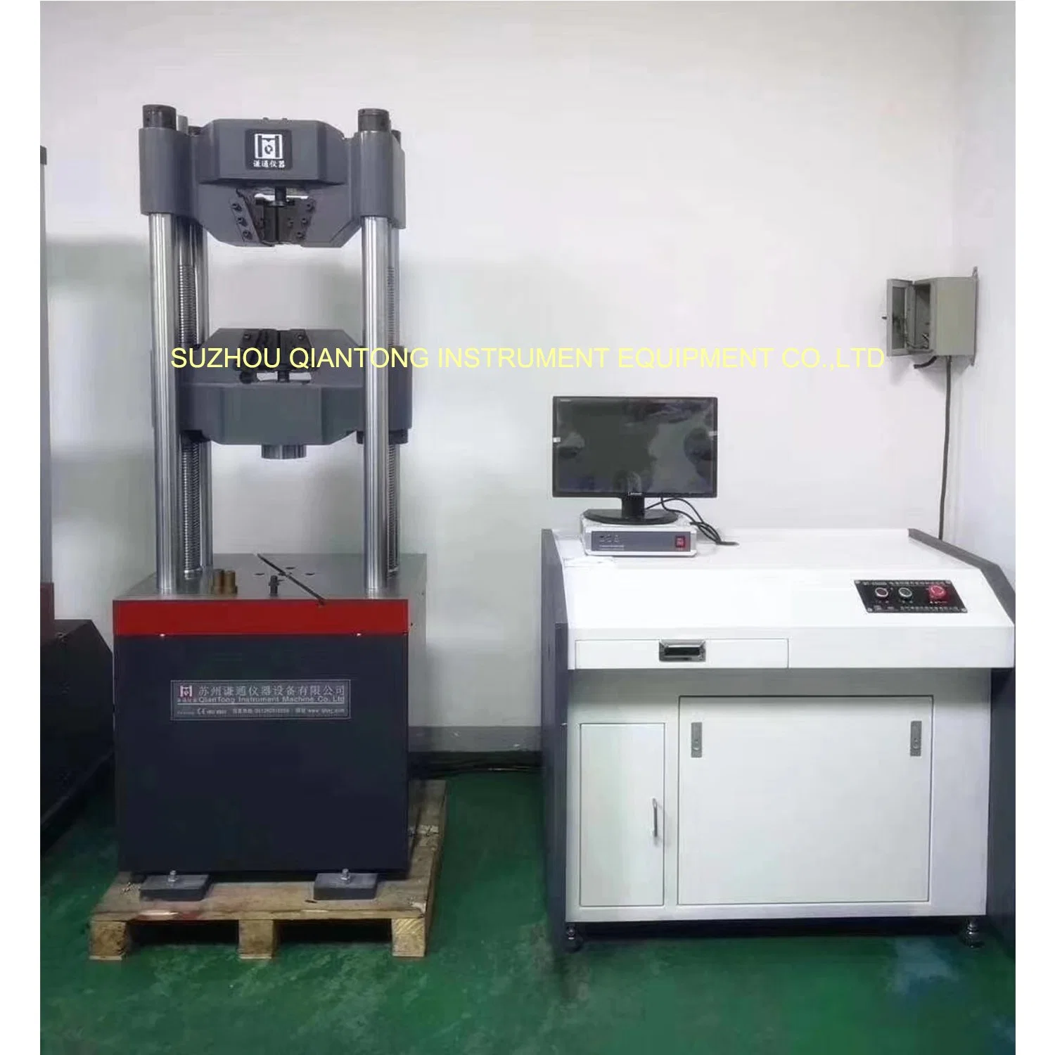 High quality/High cost performance  Servo Hydraulic Stranded Wire Tensile Testing Machine 600kn