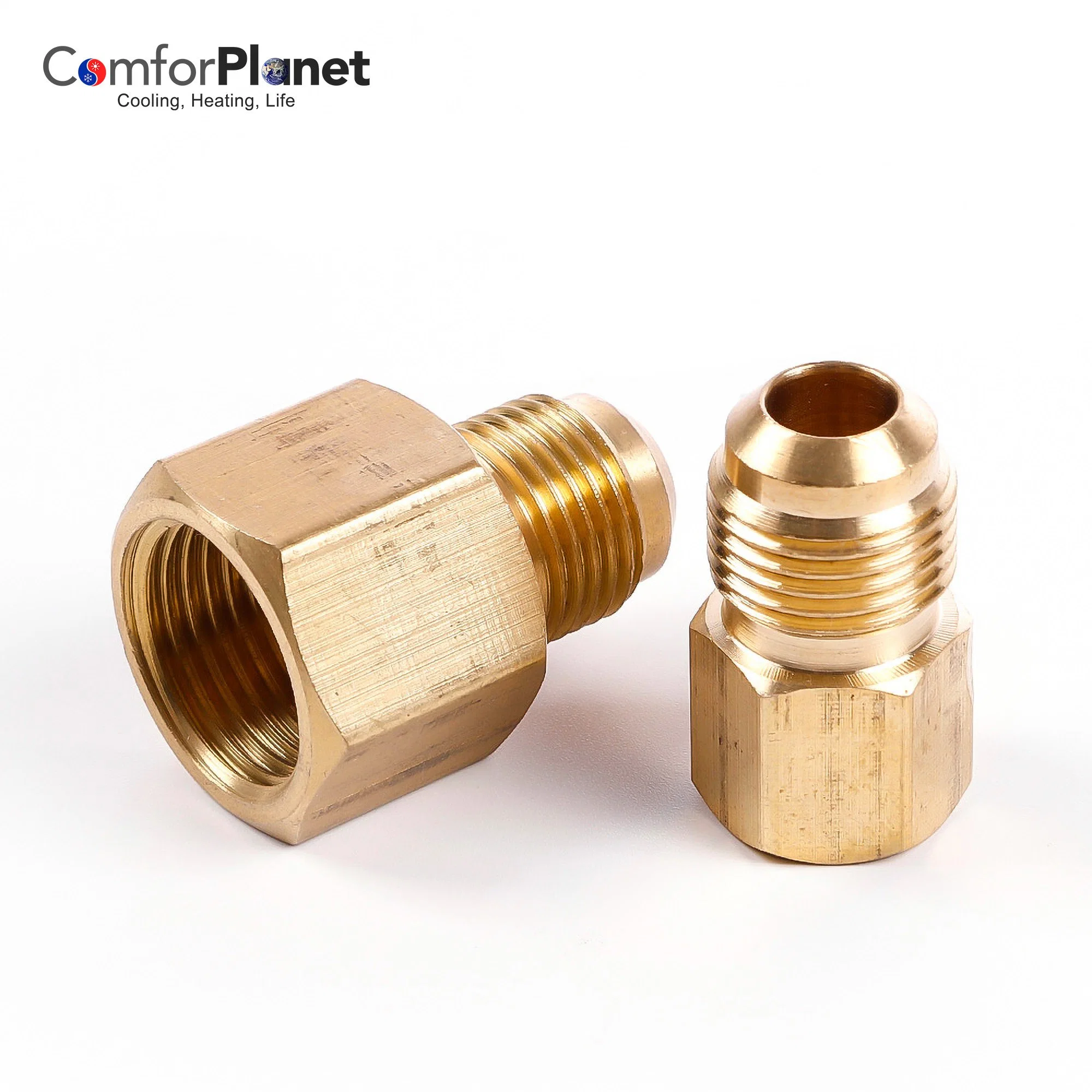 China Brass Fittings 1/4"X1/4" ASME Brass Adapter