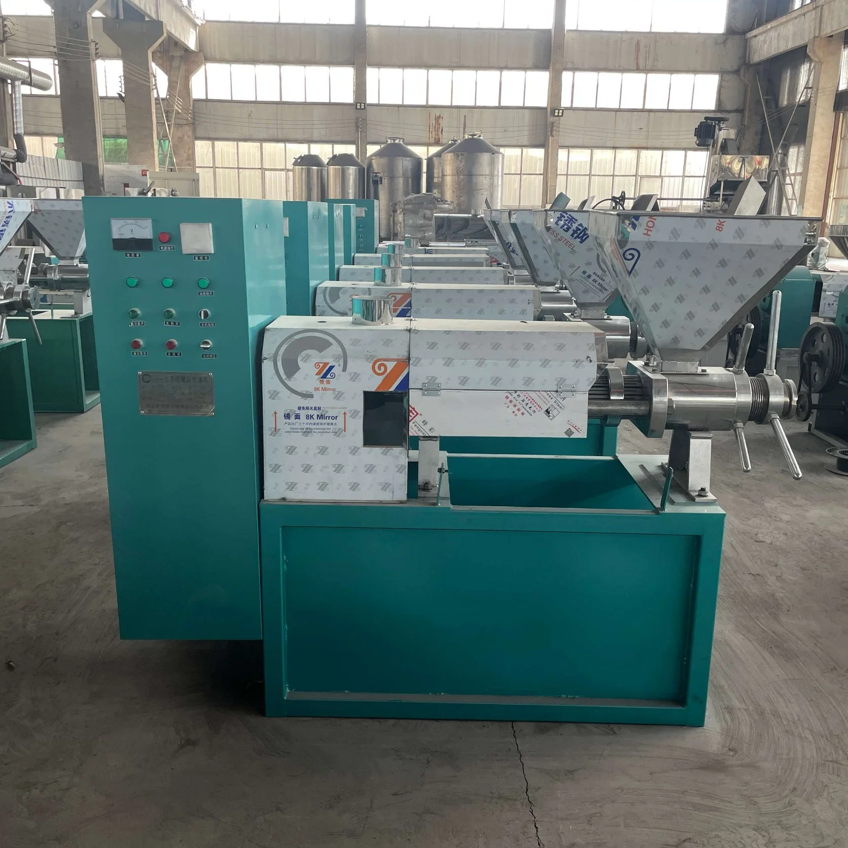 Automatic Oil Pressers Oils Mill Screw Cold Press Extraction Machinery Sunflower Seed Making Processing Machine