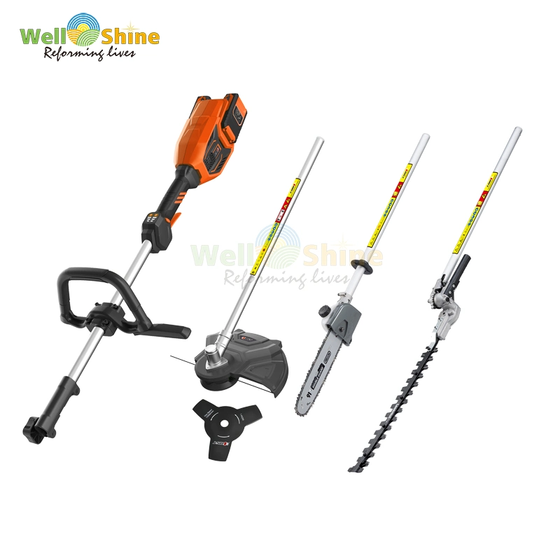 40V Electric Garden Power Tools 4 in 1 Brush Cutter Tools&Grass Trimmer