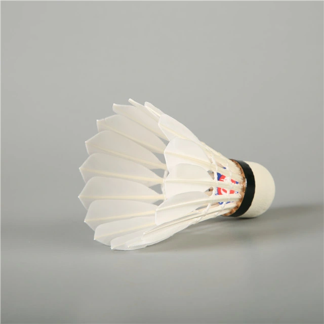 Factory Supply Lingmei 60 Goose Feather Badminton Shuttlecock for Professional Training