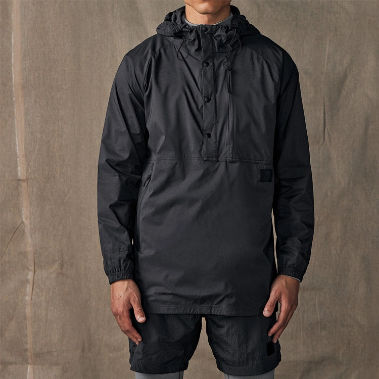 Veste New style 100 % polyester Trench Coat avec poche à fermeture éclair pour Hommes