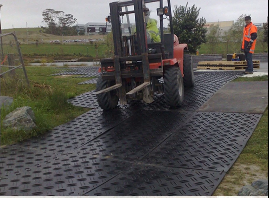 Lightweight Temporary Access Ground Protection Mat HDPE Trackway Access Panel