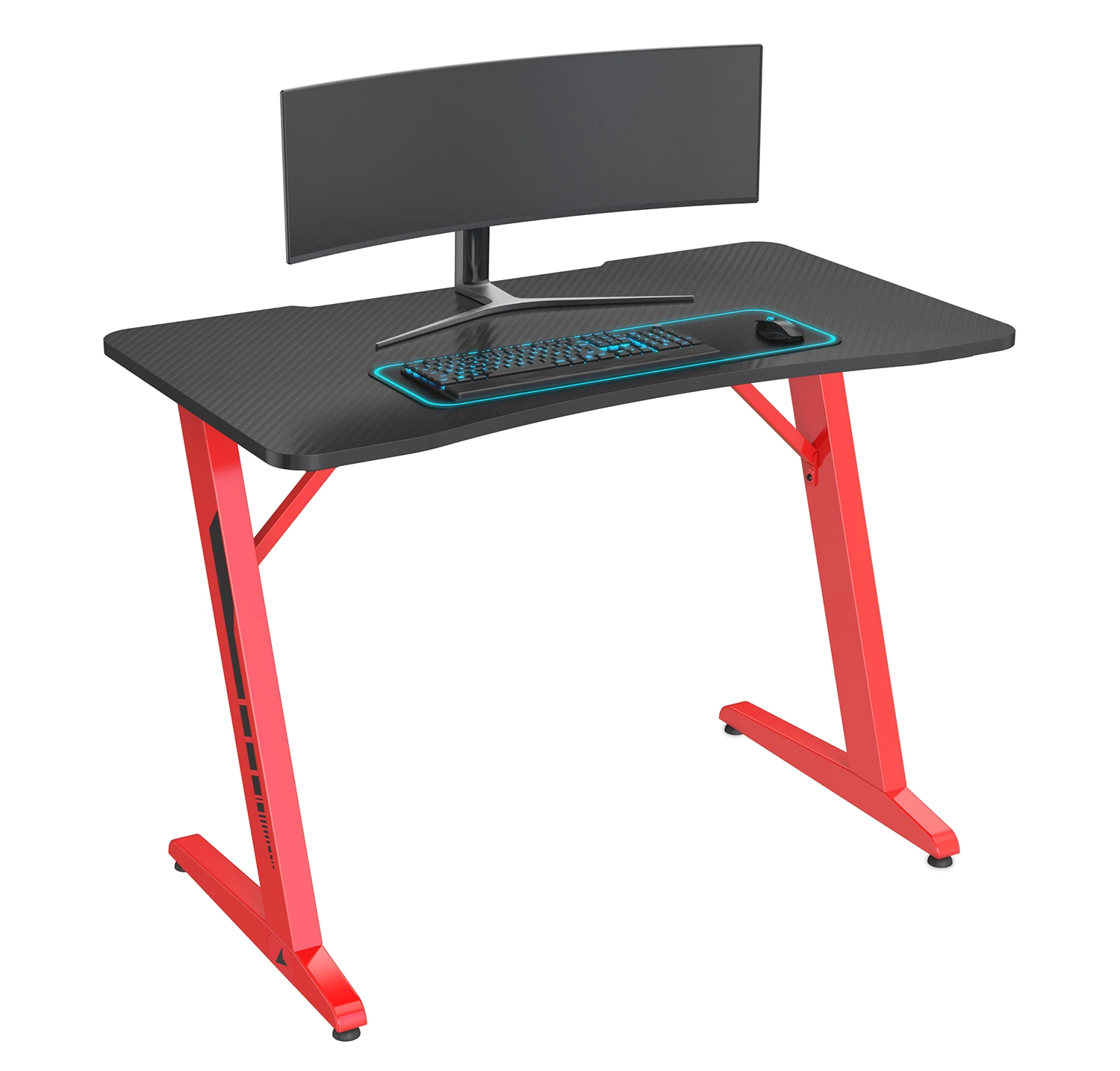 V-Mounts E-Sports Y-Shaped Table Legs with RGB Lights Gaming Desktop