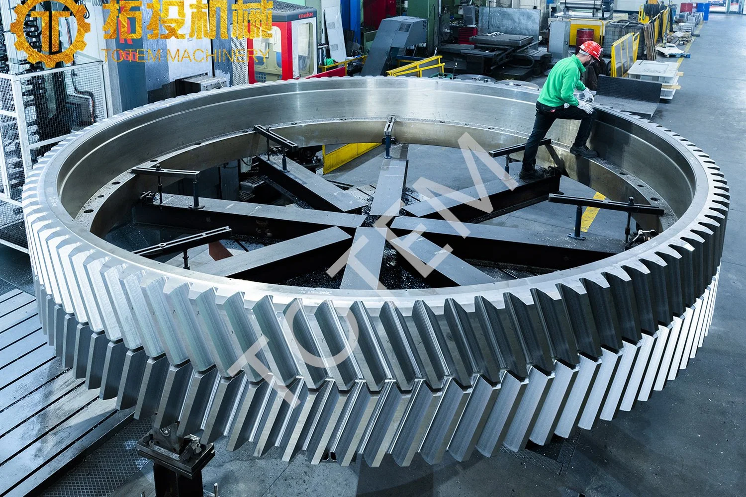 Totem Bevel Gear CNC Milling Forged Casting Hardened Straight for Playground Equipment