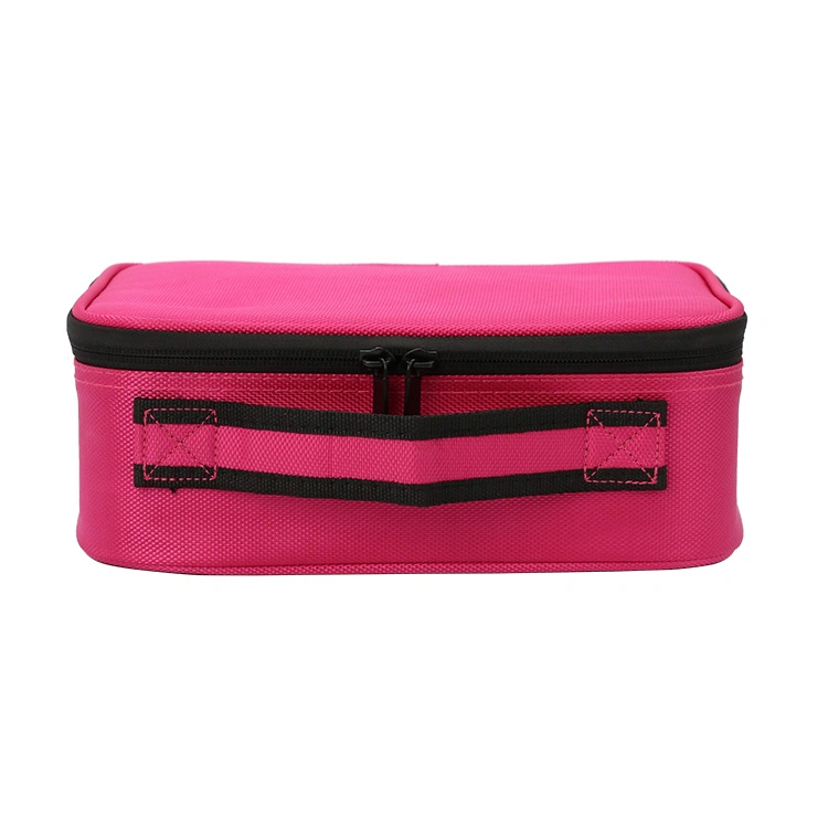 Portable Travel Toiletry Makeup Organizer Pouches Bags, Professional Make up Beauty Storage Box Cosmetic Bags Cases
