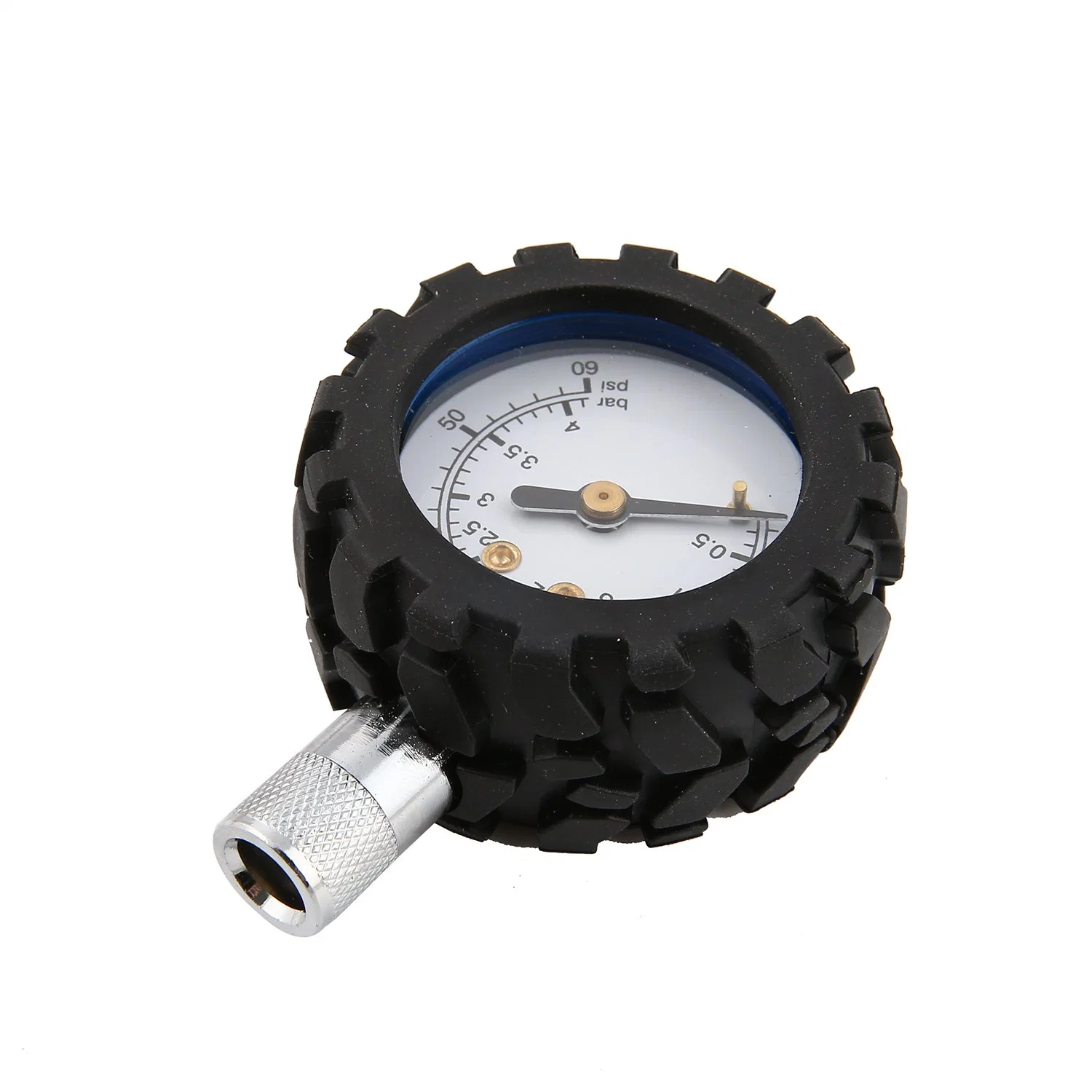 1.5'' Dial Gauge with Rubber Housing Small Size Car Tyre Pressure Monitor