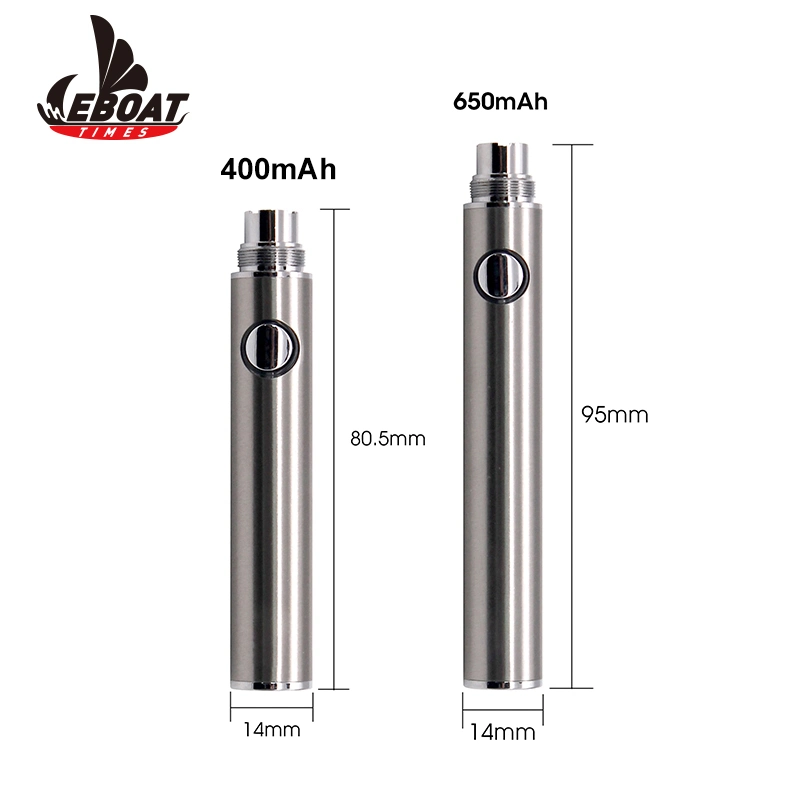 Wholesale/Supplier 510 Vape Pen Battery 400mAh E Cigarette Battery Dual USB Variable Voltage 510 Battery with USB- C