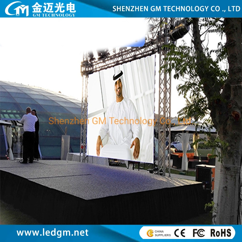 Stage Show Outdoor/Indoor P2.976/P3.91/P4.81 SMD LED Digital Rental Display Screen with Light Die Cast Aluminium Cabinet for Advertising Rental Business